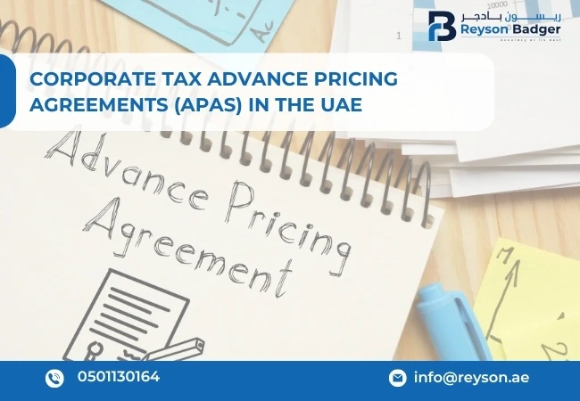 UAE Corporate Tax Advance Pricing Agreements