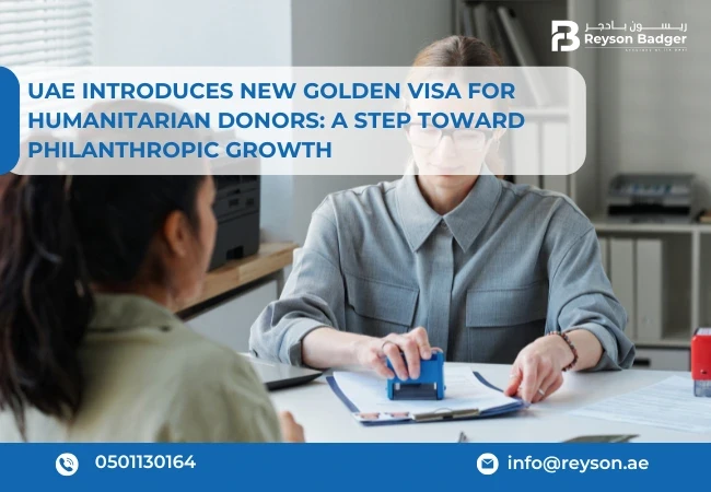 Golden Visa for Humanitarian Donors