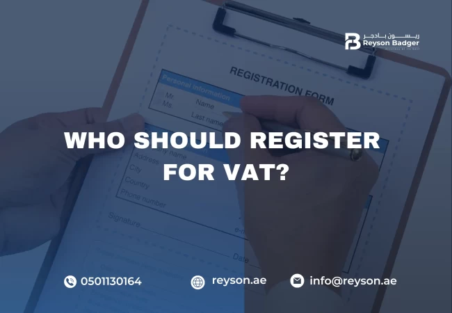 Register for VAT the UAE
