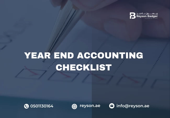 Year End Accounting Checklist
