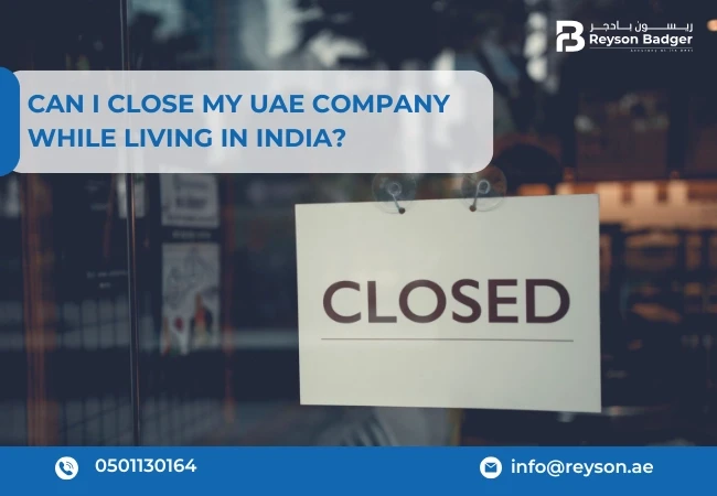 close uae company from india