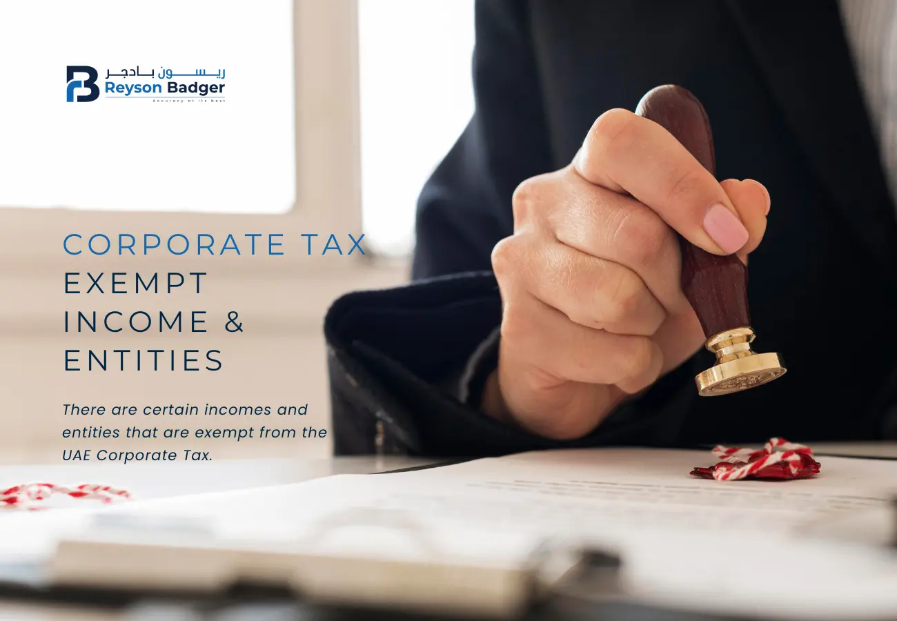 Corporate Tax exempt income and entities