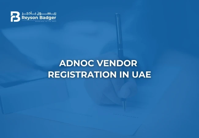 ADNOC Vendor Registration&nbsp;
