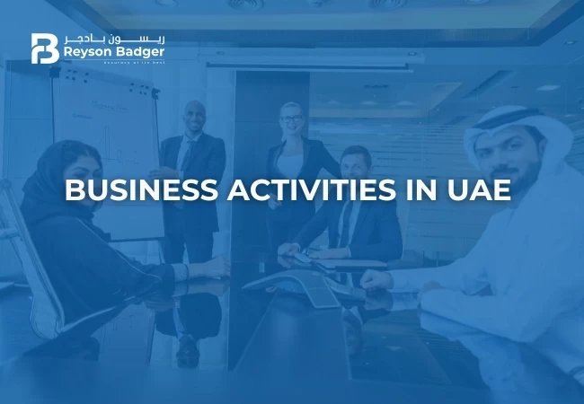 UAE business activities and licensing opportunities